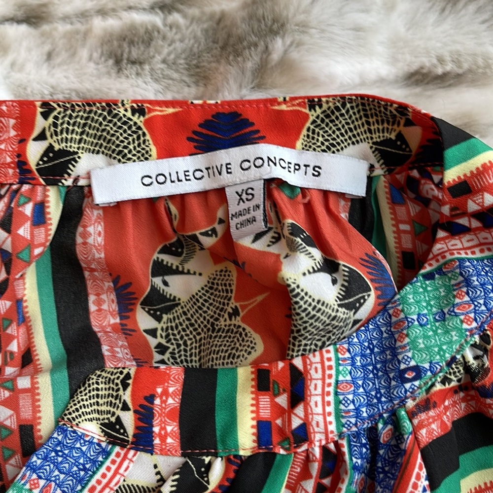 Colorful Printed Tunic - Picture 3 of 5